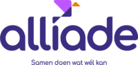 Logo Alliade met ondertekst Samen doen wat wél kan